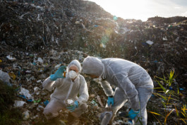 Illegale Mülldeponien illegal landfill Germany 